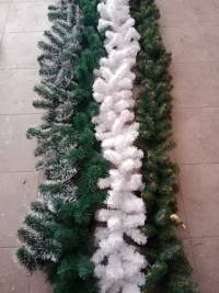 ATB kalėdinės dekoracijos kalėdinės grandinėlės baubliai girliandos šienas 06