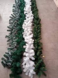 ATB kalėdinės dekoracijos kalėdinės grandinėlės baubliai girliandos šienas 01