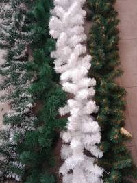 ATB kalėdinės dekoracijos kalėdinės grandinėlės baubliai girliandos šienas 02